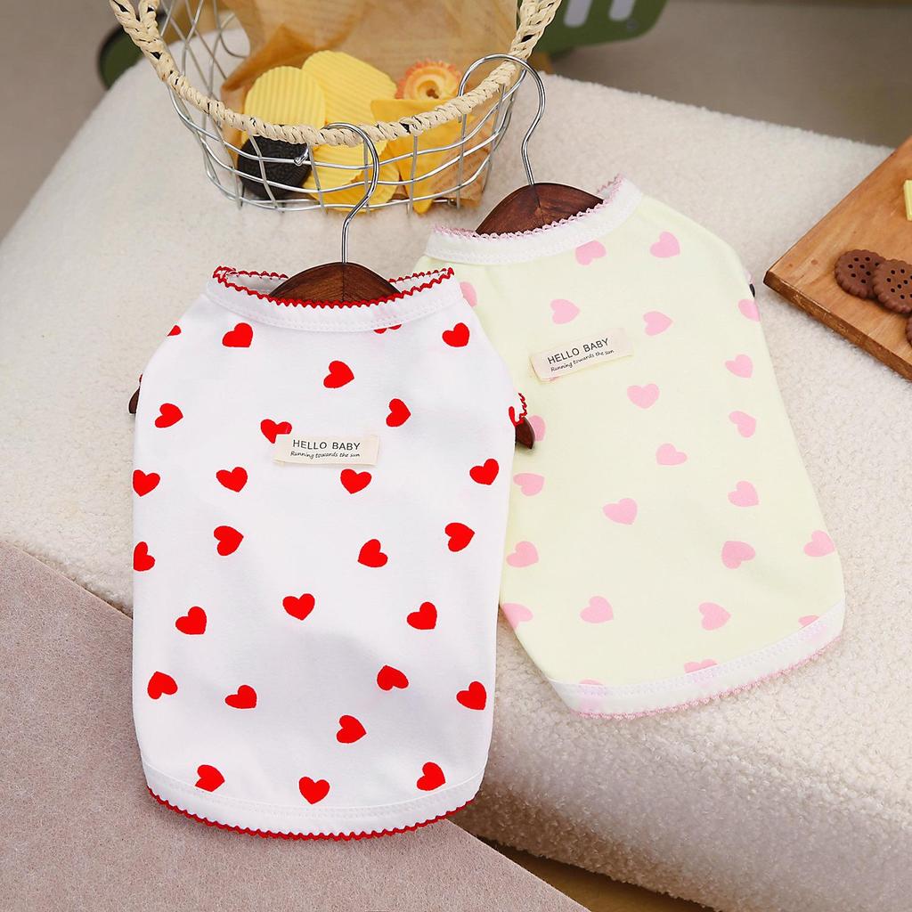 Жилет для собак Bichon & Teddy - футболка для питомцев весна/лето