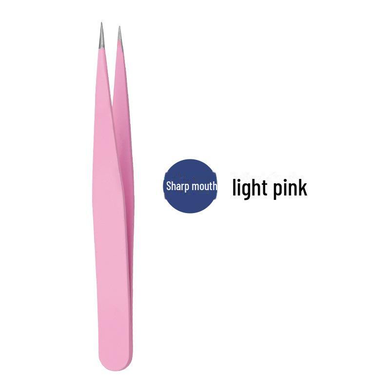Пинцет для бровей из нержавеющей стали толщиной 1,2 мм со скошенной кромкой для точного удаления волос