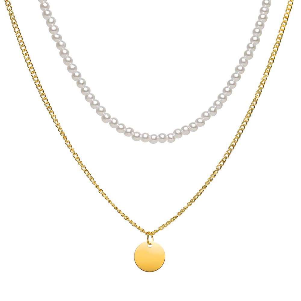 iF ME Модное многослойное золотое ожерелье, кулон с замком и бабочкой, змеей, цепочка, колье, женские ювелирные аксессуары