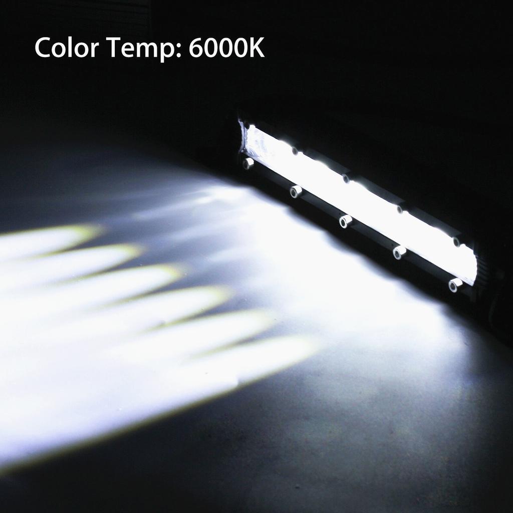 8''60Вт Алюминиевая 6D Точечный луч Тонкая светодиодная рабочая фара Однорядная Автомобильная Внедорожная лампа Новая