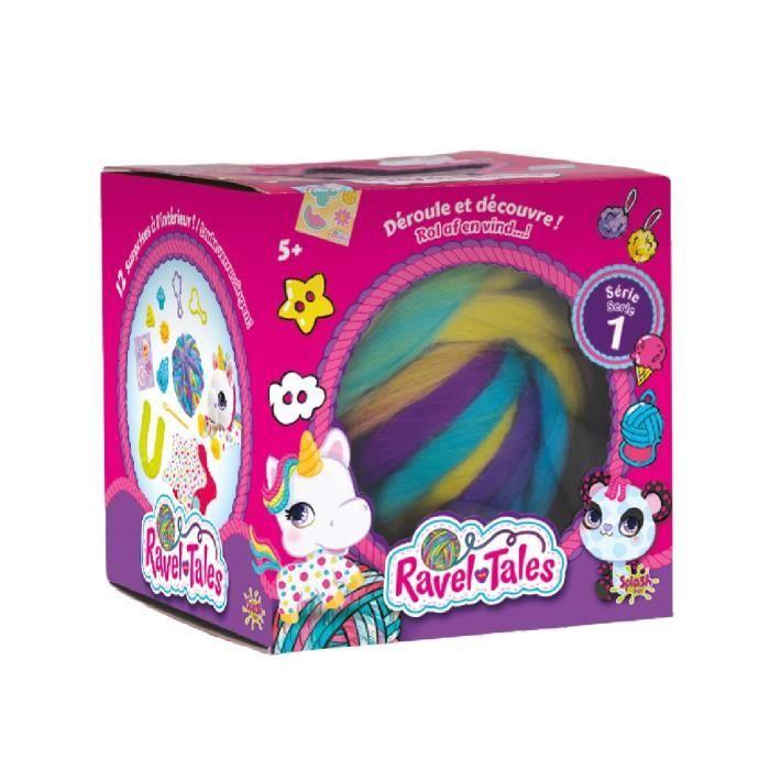 Loisir Créatif - SPLASH TOYS - Ravel Tales - Boule De Laine Et Peluche Surprise À Personnaliser - Enfant - Mixte