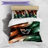 Venezia FC Football Printed 3 Pieces Bedding Set, Comfortable Skin Friendly Bedroom Duvet Cover Set