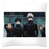 Чехол для подушки Hot Serial Anime Jujutsu Kaisen Gojo Satoru 45x45 см, 100% полиэстер, наволочка для домашнего декора для диванных подушек