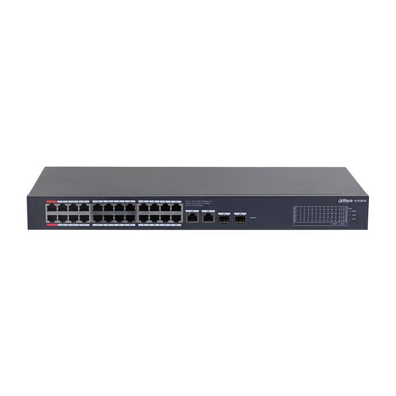 Dahua 24-Port Gigabit PoE Switch with Cloud Management