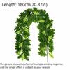 DIY Artificial Leaves Vine Artificial Foliage Artificial Wisteria Vine Garland  Garden Decoration