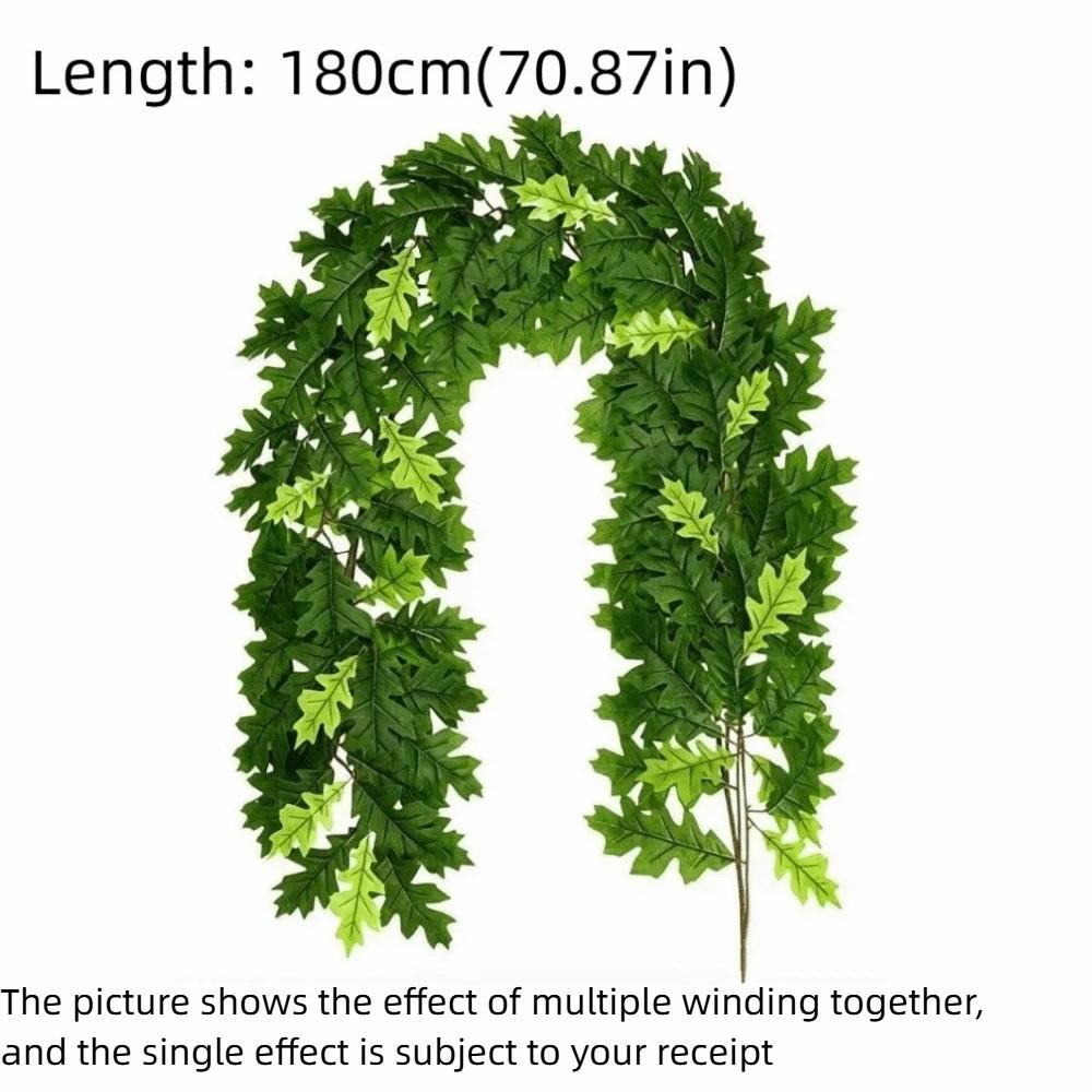 DIY Artificial Leaves Vine Artificial Foliage Artificial Wisteria Vine Garland Garden Decoration
