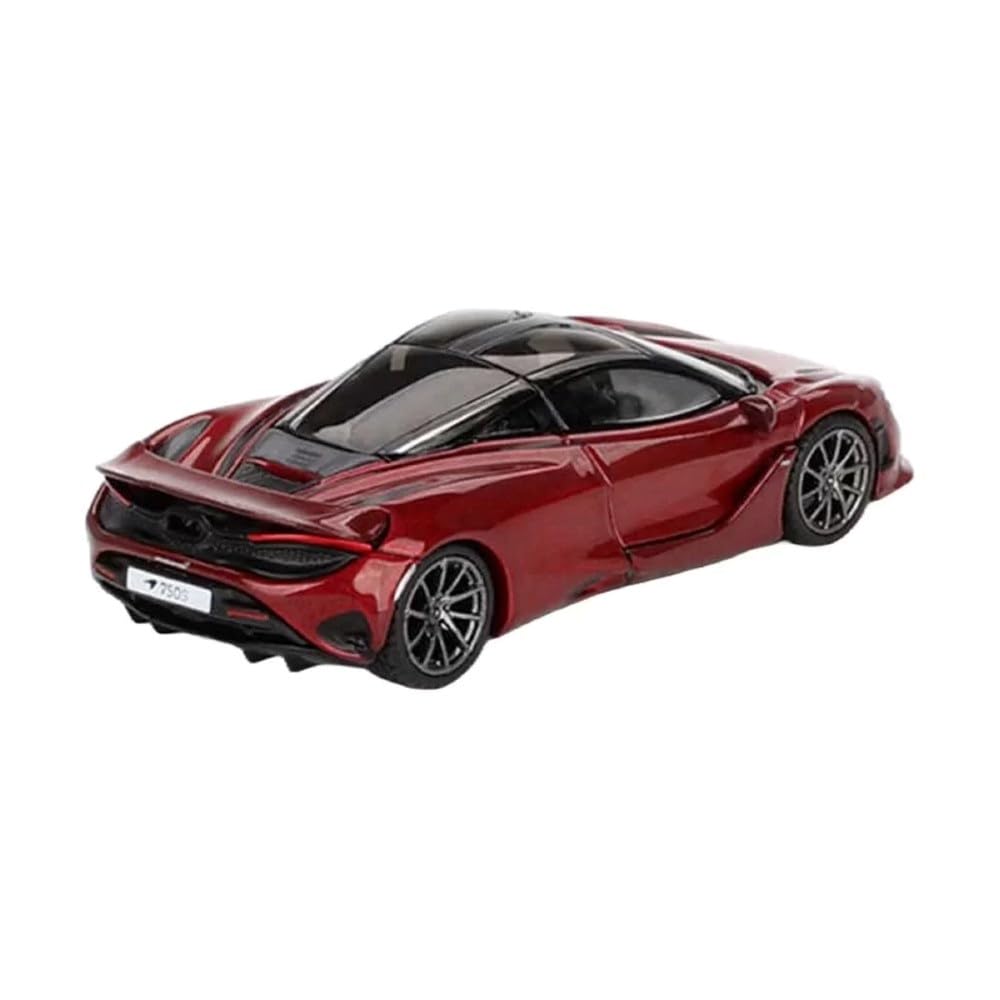 MINI GT Scale McLaren 750S Amaranth Red Finished Product 1/64 (left-hand Drive)