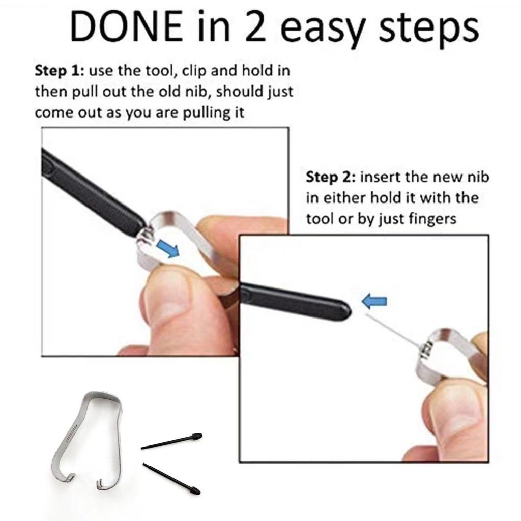 FONKEN 1 комплект для Samsung Galaxy Z Fold 5/4/3 Fold Edition сенсорный стилус для наконечников S Pen с пинцетом для удаления