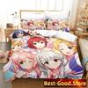 New The Idolm@Ster Cinderella Girls Starlight Stage Bedding Set Single Twin Full Queen King Size Bed Set Bedroom Duvetcover Sets