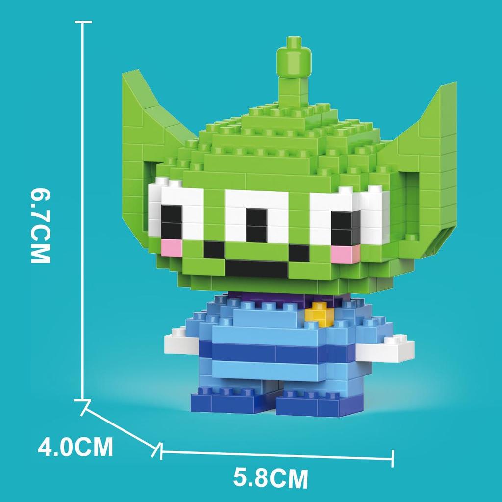 LEGO-Compatible Mini Building Blocks: Cartoon Figurines & Educational Toys