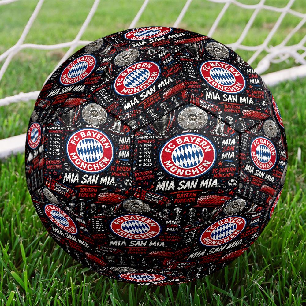 Bayern Munich Theme Size 5 Soccer Ball, Suitable for Both Indoor and Outdoor Matches, a Gift Suitable for Everyone.