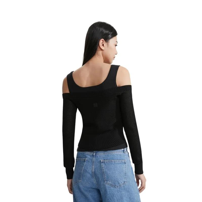 CALVIN KLEIN Knitwear Women's Space Black (Unisex) Knitwear J222943 BEH