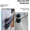 Прозрачный чехол из 3 предметов для Oppo Reno 10 Pro 5G 8 Lite 5G Oppo A38 4G A18, толстый противоударный мягкий силиконовый чехол для телефона Oppo Reno 8 5G