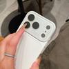 Большое окно вторая смена 11 для iphone11promax apple 11pro чехол для мобильного телефона 11 однотонный жидкий силикон