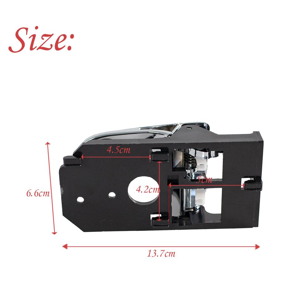 Внутренняя ручка внутренней двери, левая и правая, хромированная 82610-2F000 82620-2F000 для Kia Spectra Spectra5