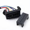 6 Way DC32V Circuit Car Trailer Auto Blade Fuse Box Block Holder ATC ATO 2 input 6 ouput Wire