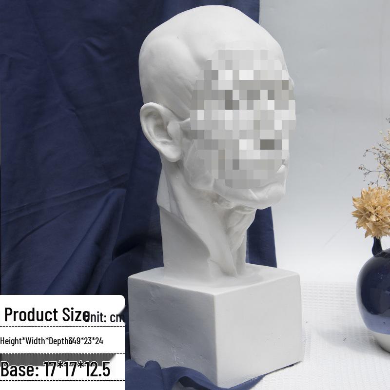 Набор геометрических скульптур из гипса для искусства и фотографии