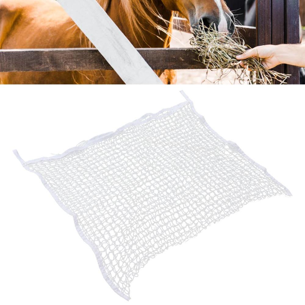 PE Woven Rope Forage Net Bag Mesh Hole Design Mesh Hole Forage Bag Horse Forage Bag Forage Storage