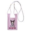 Сумка-тоут Baby Lou с мини-сумкой через плечо IP BR Knit Sanrio Characters B 8397 05 [Rootote] KUROMI/Kuromi