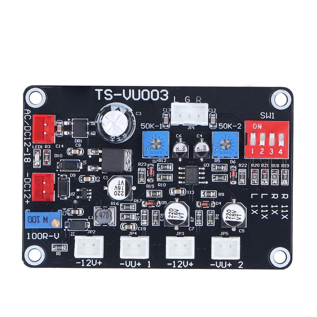 TS VU003 Плата драйвера измерителя уровня громкости Регулируемый драйвер измерителя уровня громкости Модуль драйвера подсветки панели DB Power