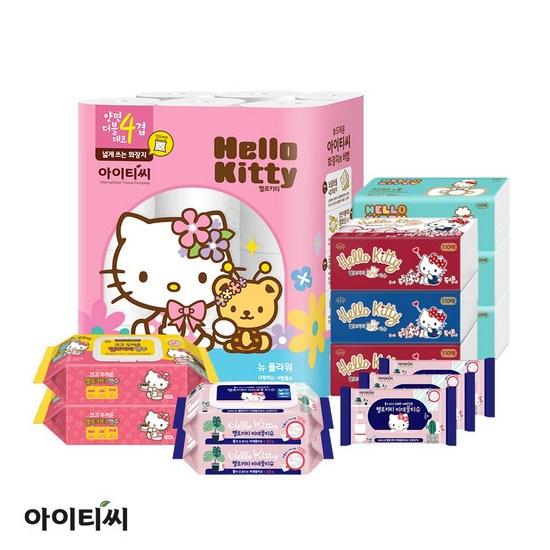 ITC Hello Kitty Flower Home Set, a Popular Character In Korea