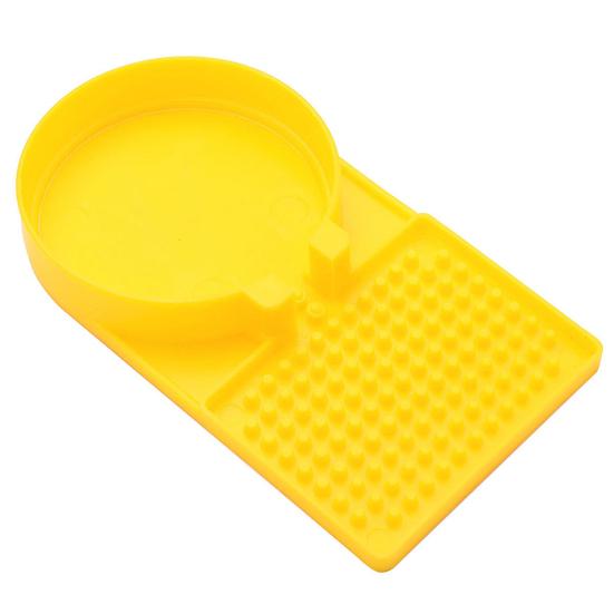 3Pcs Bee Waterers Transparent Visible Bee Drinking Cups Watering Station Beehive Entrance Feeder Beekeeping Equipment