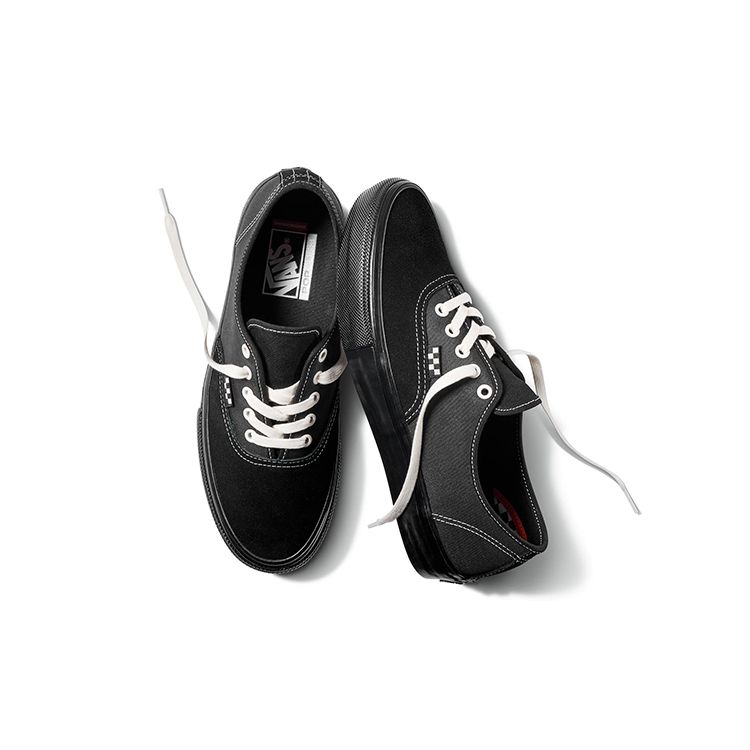 Vans Черные кроссовки унисекс Skate Authentic VN0A5FC8BLK