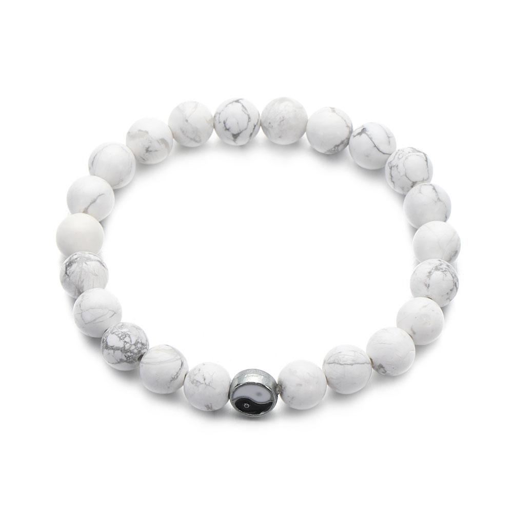 Модные аксессуары Подарок лучшим друзьям Плетеная ручная веревка Инь Ян Подвеска-браслет