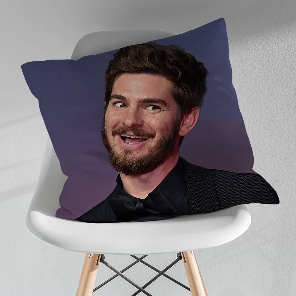Actor AAndrew GGarfield Pillowcase for Sofa Room Office Decor Printing Merchandise AllMatch Cushion Cover