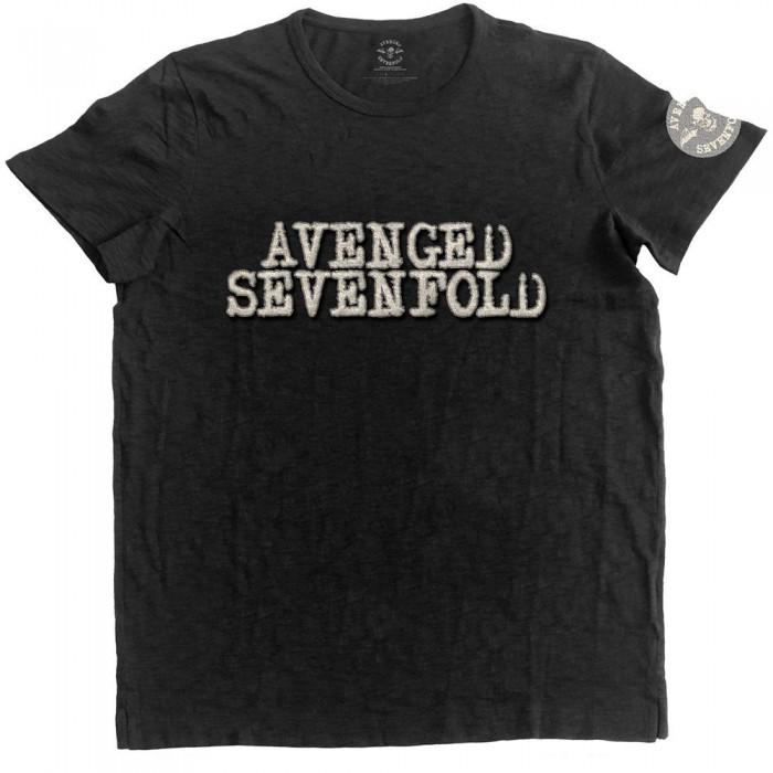 Avenged Sevenfold Unisex Adult Death Bat Cotton Logo T-Shirt