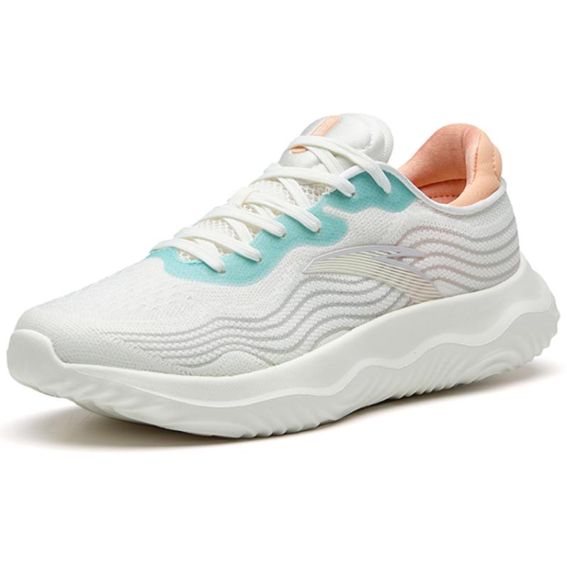 ANTA Variety Training Collection Training Shoes Women's Low top Ivory White/River Aqua Blue Sneakers 122237718-5