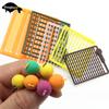 5Cards Carp Fishing Accessories Accessories Micro Bait Stopper Boillies Bait Stop Bead Carp Bait Holder for Hair Rig Tackle Accessories