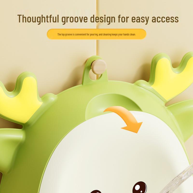 Boys' Cartoon Wall-Mounted Urinal Pee Device