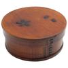 Miyoshi Lacquer Honpo Magewappa Bento Box Round Bento Box 1 Tier 600ml Cherry Blossom Lacquer Natural Wooden Children Women Men