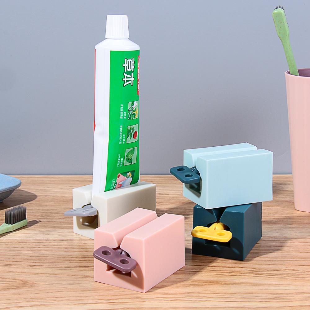 multifunction squeezer Home Living Toothpaste Dispenser Toothpaste Squeezer Plastic Rolling Tube