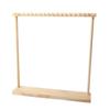 Jewelry Organizer Display Stand Wood Necklace Hanging Countertop Rack For Chains Earrings Bracelets Showcase Storage Rack