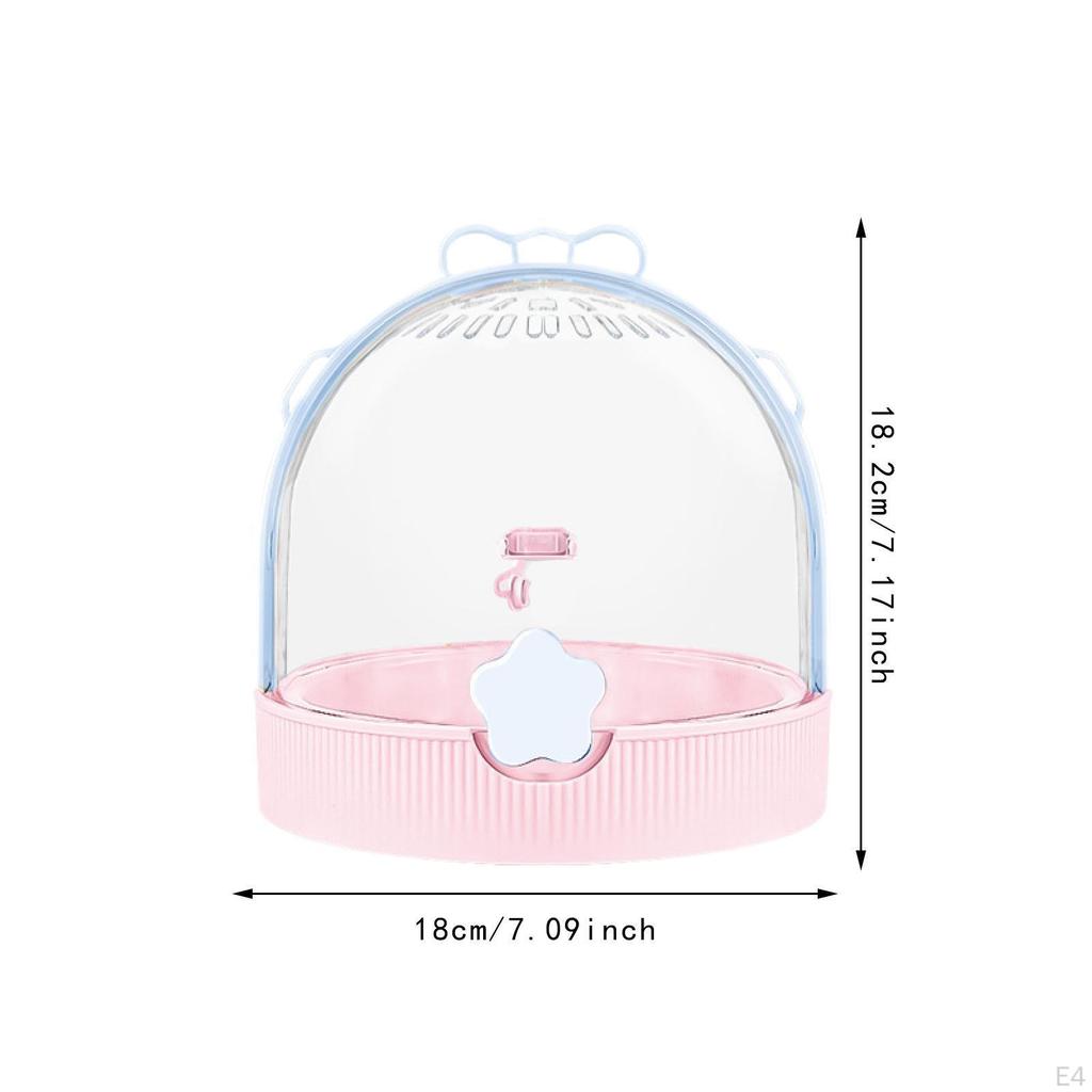 Переноска для мелких животных, клетка для путешествий с птицами, многоцелевая, дышащая, для хомяков