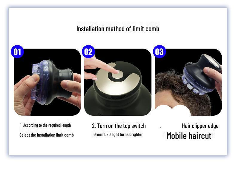 Мужская электрическая машинка для стрижки волос и моющаяся бритва