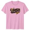 Kindness Counts TShirt Sunflower Butterfly Inspirational Message Birthday Gift