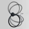 Stainless Steel Towel Ring Modern Minimalist Heavy Duty Metal Round Hand Towel Bath Shower Washcloth Holder Rack Bathroom Supplies