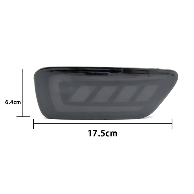 LED Tail Light For Jeep Grand Cherokee 2011- Rear Bumper Reflectors Stop Brake Turn Signal Light For Jeep Compass-A87Q