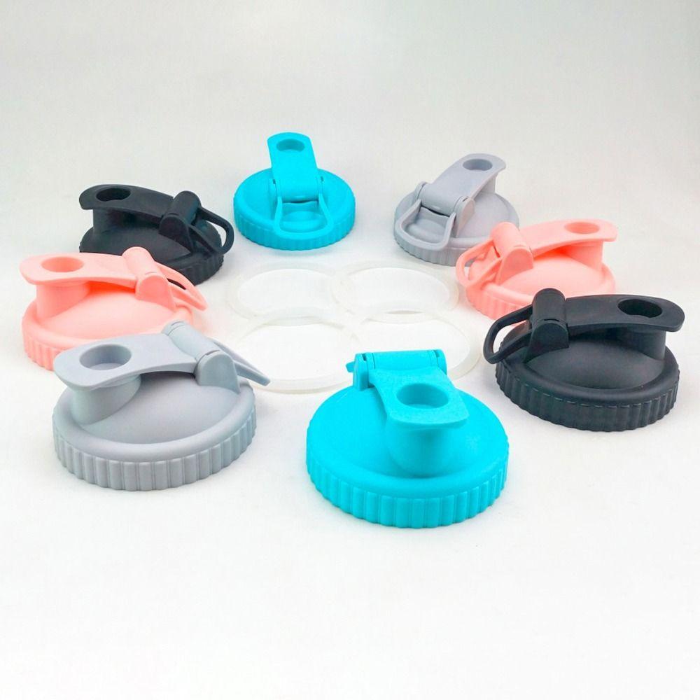 For Wide Mouth Jar Kitchen Tool 86mm 70mm Mason Jar Lid Spout Lid Seal Bottle Cover with Pou R Hole