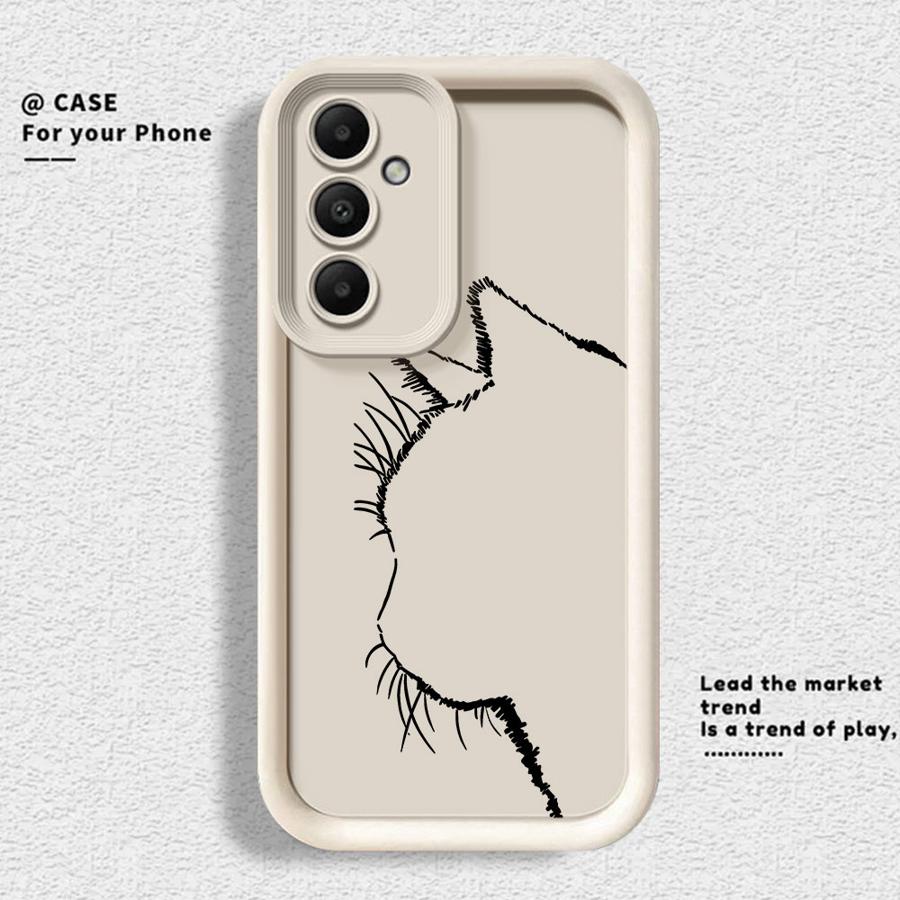 Чехол-накладка 'Гордый кот' для Samsung Galaxy A15 A16 A71 A72 A56 A26 A32 A35 A36 A23 A51 A73 A12 A13 A53 A54 A34