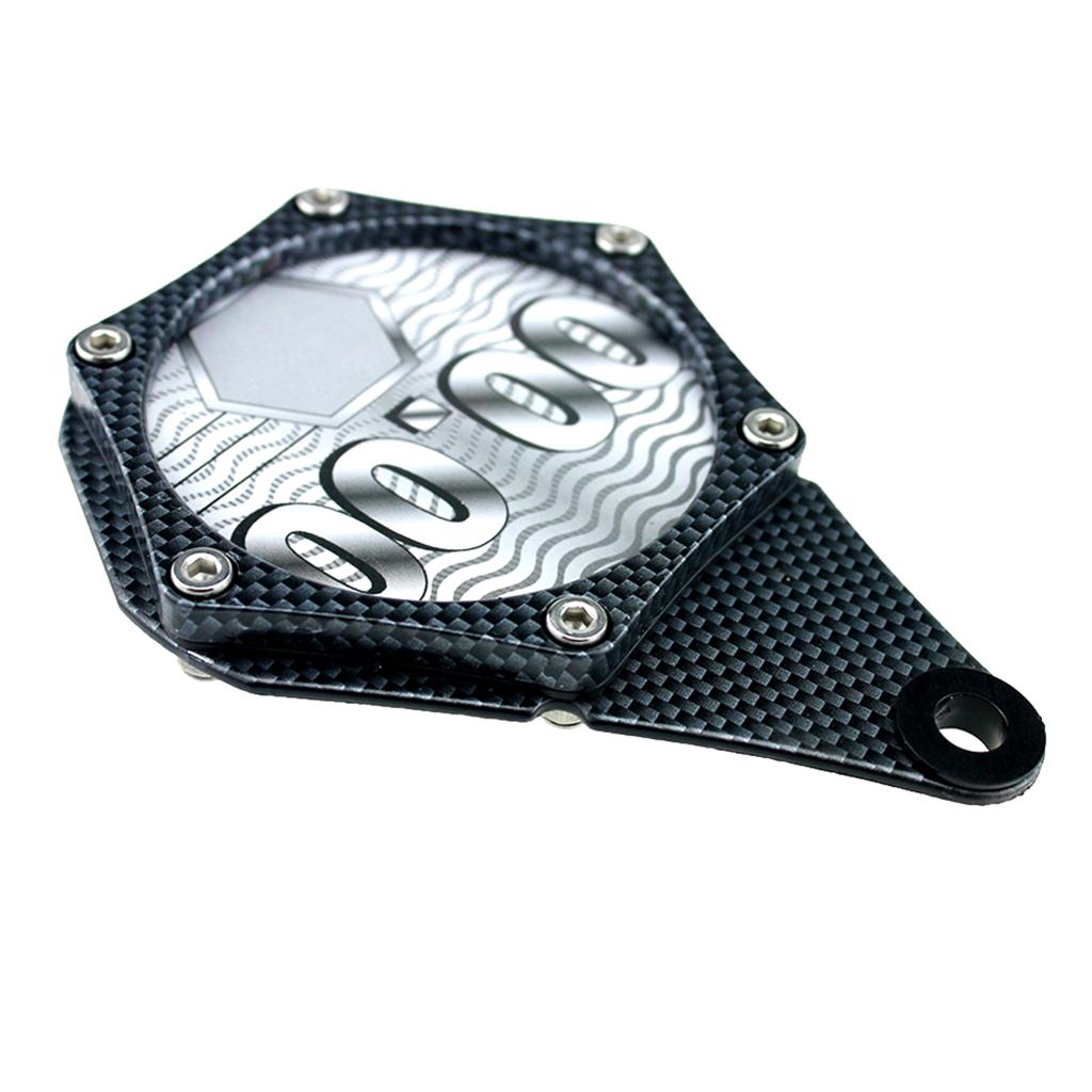 Waterproof CNC Motorcycle Control Disc License Plate Holder Universal