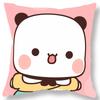 Cute Cartoon Anime Bear Print Pillowcase Gift Living Room Sofa Cushion Cover Home Bedroom Kawaii Room Decoration