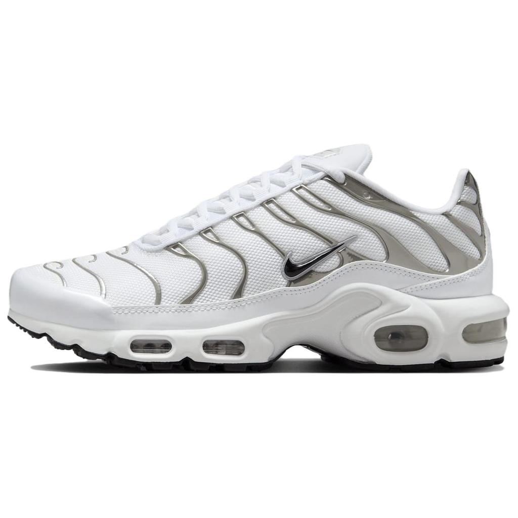 Nike Air Max Plus SE White Chrome Silver Women Sneakers Metallic-Silver HJ9743-100