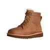 Повседневные теплые универсальные ботинки на шнуровке в стиле наследия, мужские ботинки, каштановые 1174580-BWST