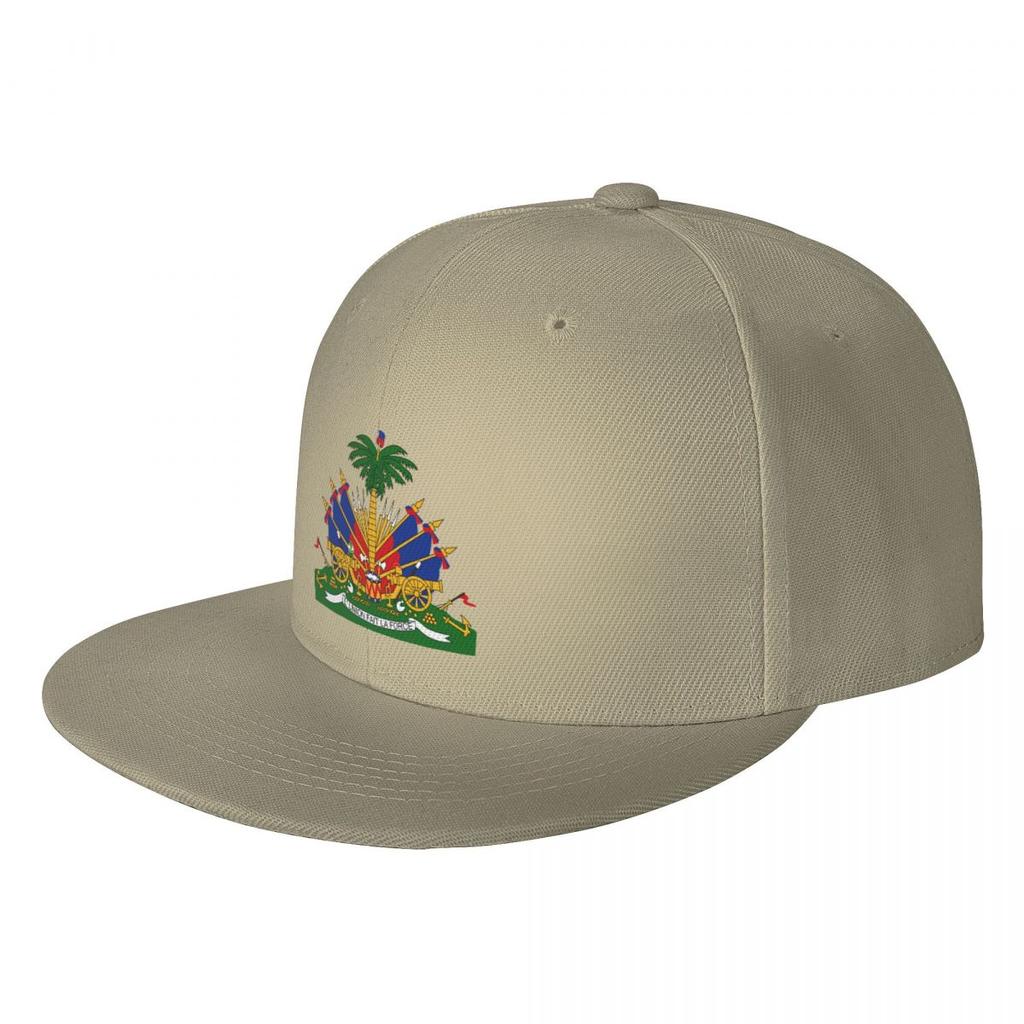Haiti Coat of Arms Baseball Cap Hard Hat Birthday Big Size Hat Cap Female Unisex's