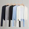 Minimalist Short Knit Cardigan - Versatile, Slimming & Lightweight Top