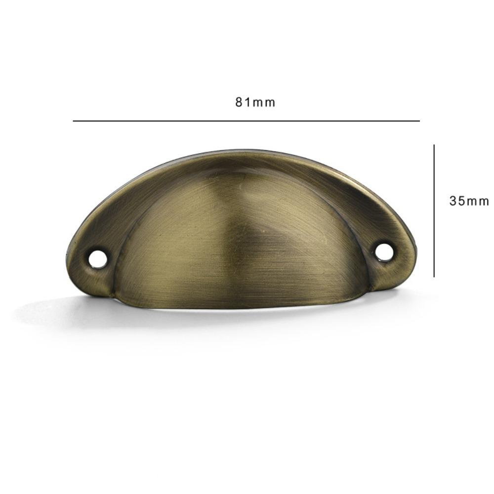 30pcs Luxury Wardrobe Drawer Pulls Furniture Hardware Shell Handle Cabinet Door Knobs  Window